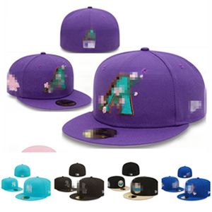 Mix order Ingerichte hoeden Platte bal Casual Designer hoed Sport Mutsen Casquette Strapback Snap Back Volledig gesloten Maat 7-8