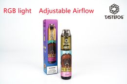 Bayas mixtas desechables Vape Pen Tastefog Wild E-Cigarette 7200 Puff 2% 15ml 850mAh Batería recargable al por mayor