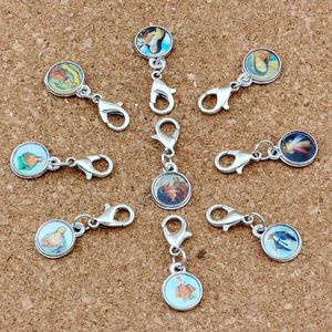 Gemengde Katholieke Kerk Medailles Saints Cross Charm Drijvende Kreeft Sluitingen Hangers Voor Sieraden Maken Armband Ketting DIY Accessor242s