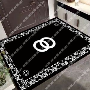 Gemengde kleuren ontwerper tapijt luxe merk tapijt rechthoek voetdoek mode vloermat vrouw kamer decoratie antislip grondmat