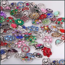 Mixed Styles Components Vintage Noosa Chunks 18mm Snap Knoppen voor Knop Ketting Armband Sieraden Accessoires Drop Delivery 2021 Andere Fin