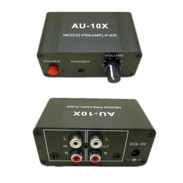 Mixer AU10X NE5532 Préamplificateur de signal audio de musique audio stéréo