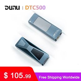 Mélangeur DUNU DTC 500 Portable USB DAC ampli casque amplificateur TypeC à 2.5/4.4mm sorties ES9038Q2M puce DSD512 pour Android iOS DTC500
