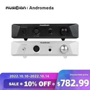 Mezcador Músico Andrómeda Totalmente equilibrado Amplificador de auriculares Pure Clase A 3PIN 4PIN XLR 6.35 mm 350MW Salida de 15Ω600Ω AHOLEPHONES AMP