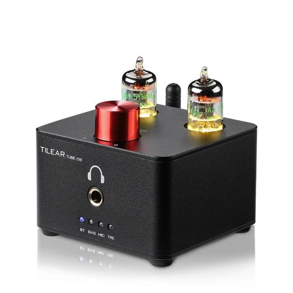 Mélangeur TILEAR Tube08 TPA6120 Mini USB DAC décodeur amplificateur de casque ES9023 Bluetooth QCC3034 APTX avec ampli à réglage moyen des basses aigus