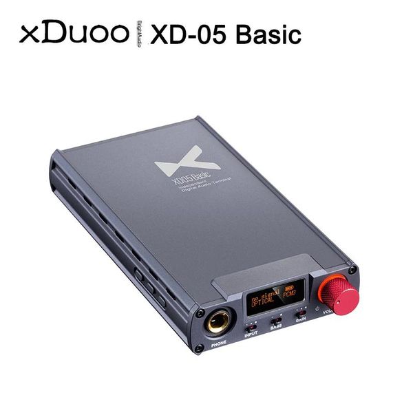 Mezclador Xduoo XD05 Audio HIFI básico USB DAC amplificador de auriculares portátil Bluetooth5.0 AMP ES9018 PCM384 DSD256 para PC Game Movie XD05