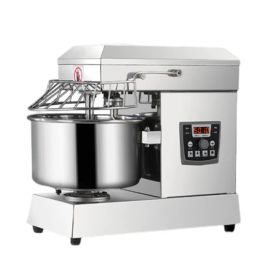 Mixers 10/15 kg Berceur de pâte commerciale Small Automatic Automatic Double Action Kilde à pain Live Bread Mixer Automatique