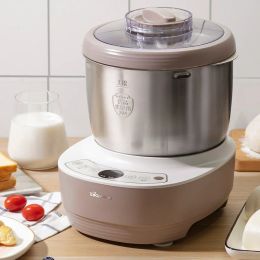 Mezcladores 3.5L Madera de masa eléctrica 220V Macher de masa doméstica Máquina de harina automática Fermentación Machicamiento Multifunción Conjuicador de alimentos