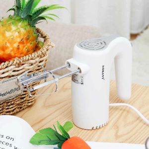 Mixers 500W Power Electric Food Mixer Hand Blender 5 snelheden Dough Blender Egg Beater keukenprocessor keuken handmatig kookgereedschap