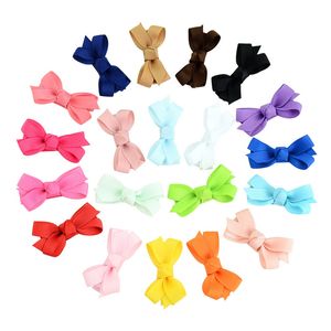 MIXIU – Mini pince à cheveux solide, 20 pièces/ensemble 2 pouces, nœud entièrement enveloppé, épingle à cheveux de sécurité, Barrettes de Boutique, jolis accessoires pour cheveux pour enfants