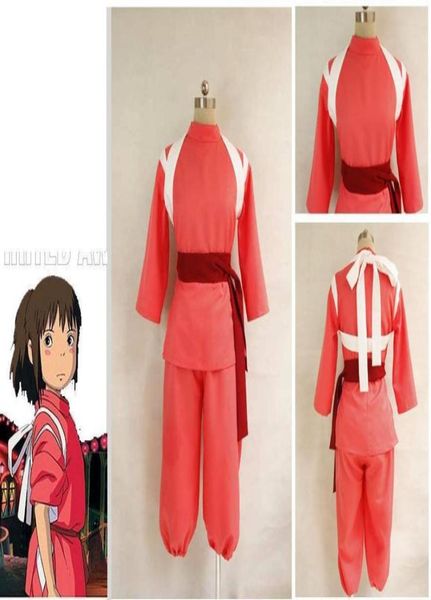 Disfraz de cosplay de Miyazaki Hayao Spirited Away Chihiro Ogino Sen hecho a medida en cualquier tamaño 7610763