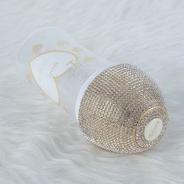 MIYOCAR gepersonaliseerde gouden bling babyfles BPA-vrij plastic 260 ml en 150 ml fles mooie babyfles zuigfles 231230