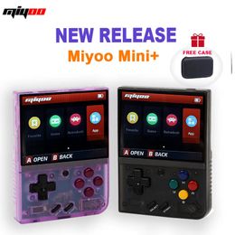 MIYOO Mini Plus Consola de juegos retro portátil 3.5 OCA IPS HD Pantalla WiFi Consola de juego Handheld Game Side Linux System Oniones 240514