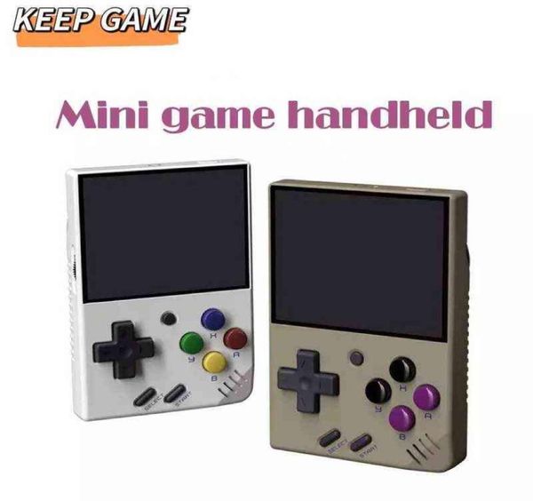 MIYOO MINI rétro Console de jeu vidéo 2500 jeux Console Portable rétro Arch système Linux poche lecteur de jeu Portable cadeau H2204263339982