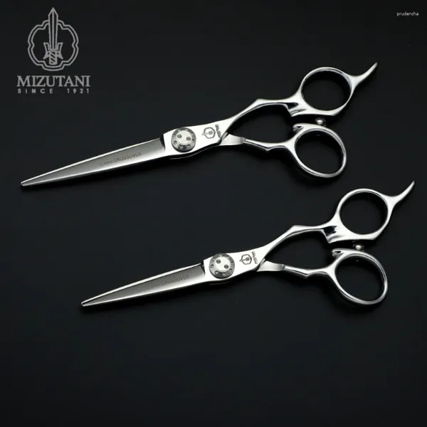 Ciseaux de coiffure de coiffure Mizutani TEXTURANT TEXTURANT 440C ACTEUR 5.5-6-6.1-6.3-6.5-6.8 pouces outils haut de gamme salon