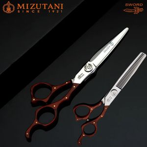 Mizutanivg10 Barber Ciseaux Outils de coupe de cheveux Texture Texture Texture Salon 66165 240506 Salon 66165 240506