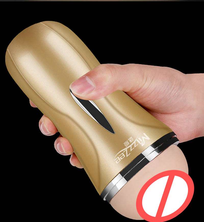 MizzZee Masculino Masturbador Sex Toys for Men Masturbação Cup Artificial Vagina Anal Soft Real Pocket Pussy Adult Toy Sex Product