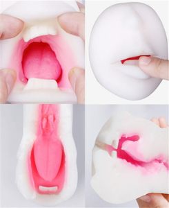 MizzZee Sex Toys pour homme bouche réaliste avec langue dents masturbateurs masculins sexe Oral coup de poche chattes produits de sexe pour adultes q8558193