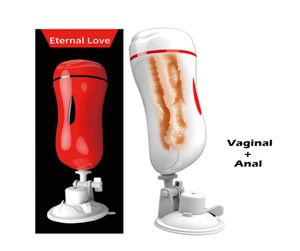 MizzZee Vagin Anal Double Tunnels Masturbation Tasse Sex Toys Pour Hommes Chatte Réaliste Masturbateurs Mâles Ventouse Sex Product1650954