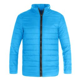 Mjartoria Mens Warme Jas voor Winter en Herfst Slim Fit Winter Puffer Rits Jas Outdoor Hiking Camping Sport Katoen Jassen