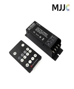 Gradateur LED MJJC 12 V 24 V 300 W avec télécommande sans fil RF 14 touches pour contrôler de manière synchrone des centaines de mètres de bande LED monocolore 7213541