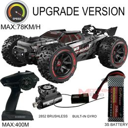 MJX Hyper Go 14209 14210 1/14 voiture RC haute vitesse 2.4G télécommande sans brosse 4WD camion électrique de course tout-terrain 240304