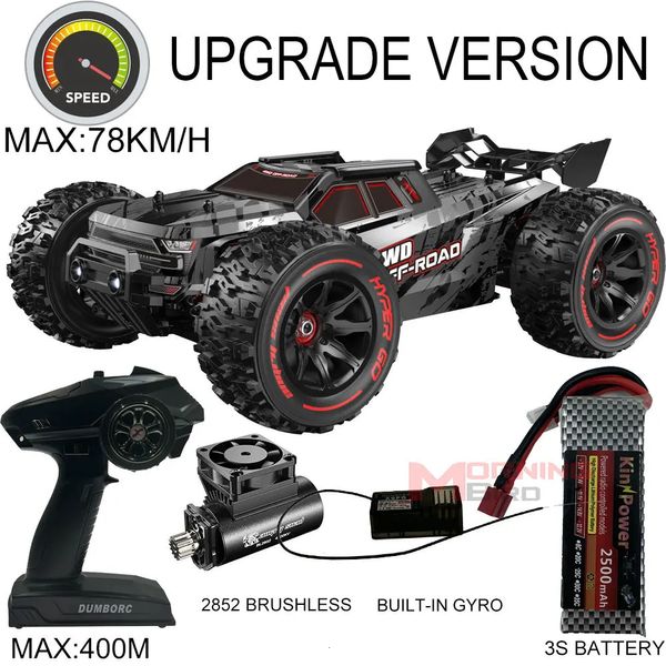 MJX Hyper Go 14209 14210 114 voiture RC haute vitesse 24G télécommande sans brosse 4WD camion électrique de course tout-terrain 240106