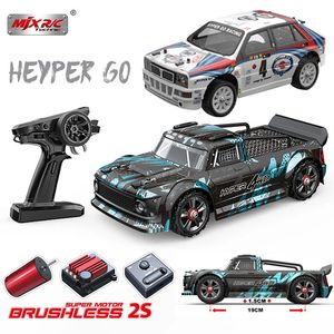 MJX Hyper Go 143011430214303 coche RC sin escobillas 24G 114 Control remoto 4WD alta velocidad todoterreno ESC vehículo a la deriva juguetes para niños 240106