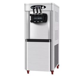 MK-618SDB Economische commerci￫le Automatische drie smaken Soft Serve Ice Cream Maker Machine 110V 220V