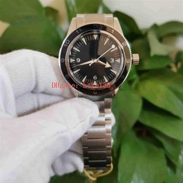 MKS Top Watches Men Polshipches 41mm James Bond Spectre 007 Skyfall roestvrij stalen armband Cal 8400 Movement Transparant Mechan2377