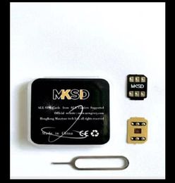 MKSD4 MKSD Black Sim Lijmsticker Chip Unlock Sim IOS15X 156 IP13 12 11 Pro Max XS 8 7 7S 6 5S SE plus USA Mexico Japan GV ULT4152655