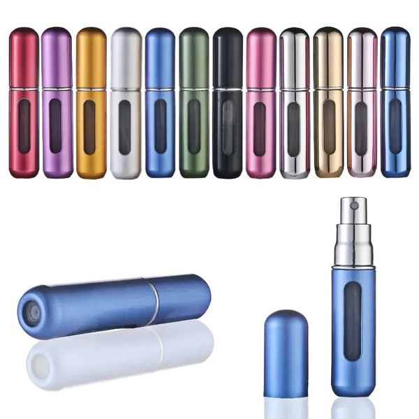 ML Portable Mini Regilable Perfume avec pompe à parfum de pulvérisation Vide Containtes cosmétiques Bouteille d'atomiseur pour outils de voyage