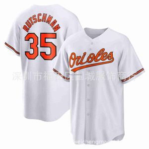 MLB Camiseta De Béisbol Orioles 35 Blanco Fan Rutschman