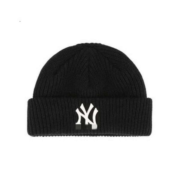 MLB Cap Hat Luxury Beanie Top Quality NY Designer Han China-Chic Brand Woollen Hat Femmes Automne et Hiver Nouveau Tricoté Broderie Chaud Polyvalent Chapeau Hommes ins Cool