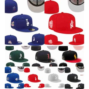 Mlb sombreros de sombrero de sombreros Cap Hat Men's Baseball Hats Classic Black Color Hip Hop Chicago Sport Caps de diseño cerrado Capas de béisbol Capeau ed0f