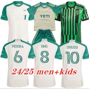 MLS 2024 2025 Austin FC voetbalshirts thuis 24 25 Fagundez Rigoni Zardes Driussi PEREIRA GALLAGHER voetbalshirts fans speler versie thailand kwaliteit