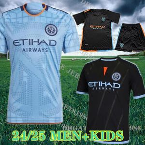 2024 2025 New York City FC voetbalshirts thuis weg NYCFC 24 25 THIAGO MORALEZ Talles Magno Keaton Heren voetbalshirts voor kinderen