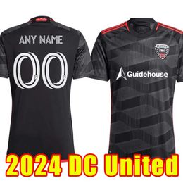 MLS 2024 2025 Washington DC United Soccer Jersey 16 Perez 4 Hines-Eike 13 Brillant 5 Moreno 31 Gressel Canouse Rooney voetbalshirtkits