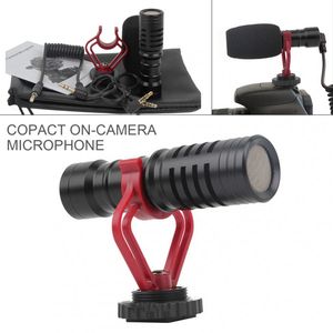 MM1 Video Professional Microfoon Universele opnamecamera Mic Mic voor DSLR Camera Smartphone Tablet PC DV Hot Shoe