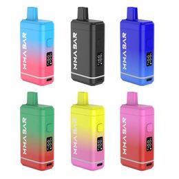 Cartouche de vape MMA 510 Thread Système de boîte numérique remplaçable Kit de démarrage de cigarette électronique non jetable Chariots 0,5/0,8/1 ml disponibles