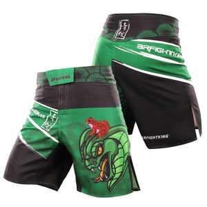 Short serpent bleu MMA, compétition de combat, entraînement, Jujutsu, short de course, MMA Muay Thai, short de combat à séchage rapide, été