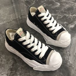 mmy maison mihara yasuhiro chaussures toile baskets noir blanc gris jaune baskets pour hommes chaussure de plein air chaussures de créateur taille 36-45