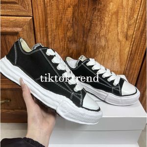 MMY Maison Mihara Yasuhiro shoes Canvas Sneakers Black White Grey Yellow mens trainers outdoor shoe Designer shoes With box size 35-45