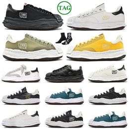 mmy maison mihara yasuhiro zapatos para hombre entrenadores mujeres zapatillas Negro Blanco Amarillo Verde hombres mujeres zapatos al aire libre deportes tamaño 36-45