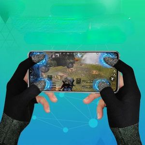 Jeu mobile soupfaits gants gants tactile écran pouces doigts manche du doigt