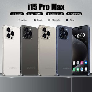 Mobile I15 Pro Max 4G Octocore (3 + 64) Vrai Perforé 7,6 pouces
