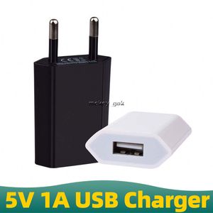 Téléphone portable 5V 1A 5W US Plug Single Port Cube Voyage USB Chargeur Adaptateur USB Mur Chargeur Bloc pour Apple Samsung