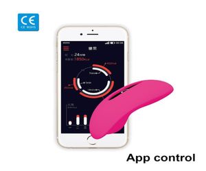 Vibrateurs RC pour téléphone portable, application intelligente, œuf de saut, musique, commande vocale, stimulateur de clitoris, Massage, jouet sexuel pour femme avec boîte 6603533