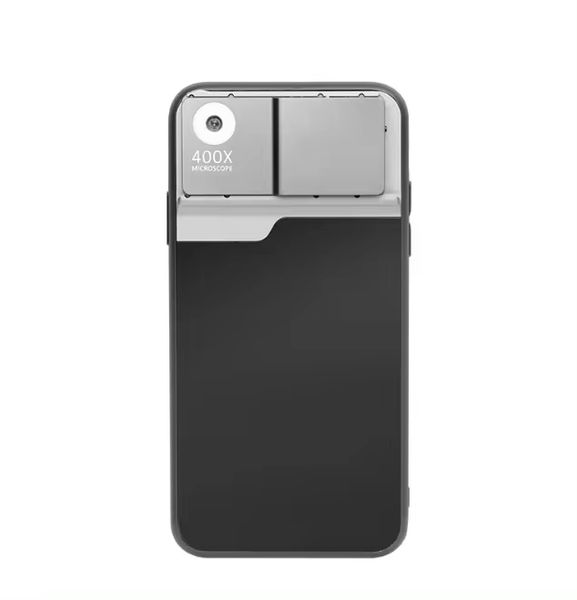 Lentille de caméra de téléphone mobile HD 400X Microscope Lens pour iPhone 11/12 / 13/14 Series