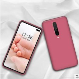 Mobiele telefoon gevallen Siliconen Cover Shell voor Xiaomi 11, Xiaox3 Pro, F3, Redmi K40 PRO, Notitie 10/9/8 / PRO, 7, 8T, 7A, 8A, NOTA 10 PRO, 9